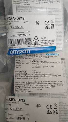 OMRON, PHOTOELECTRIC SENSOR, E3FA-DP12