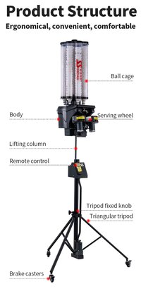 Badminton Shuttle Feeding Machine B2300A