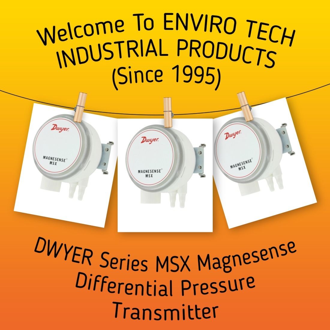 DWYER MSX-W12-PA Differential Pressure Transmitter