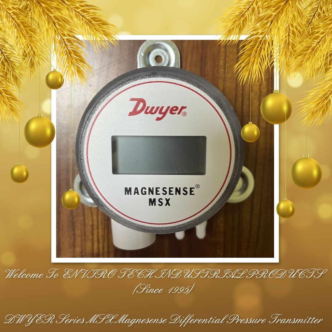 DWYER MSX-W20-IN-LCD Differential Pressure Transmitter