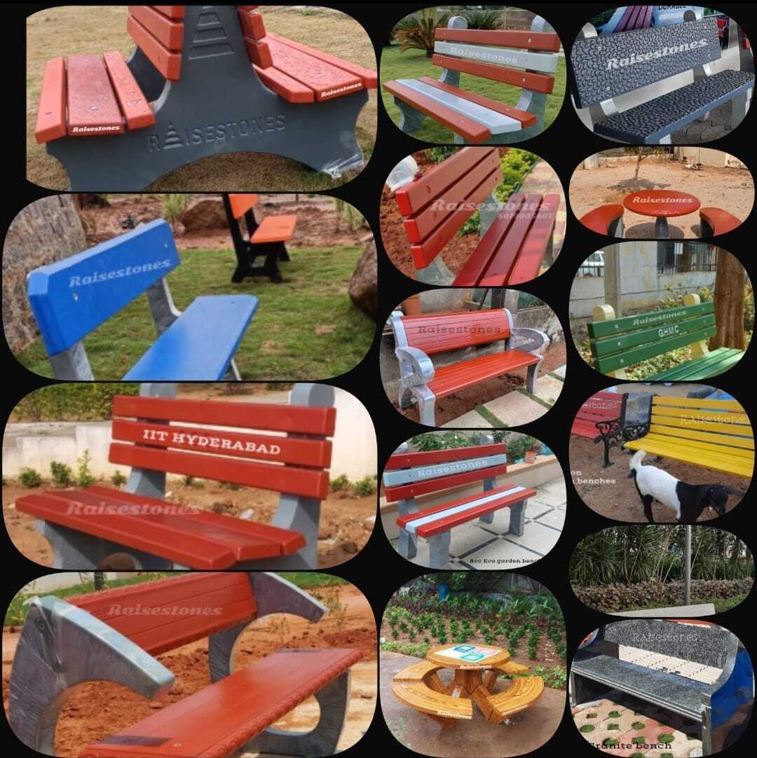 RCC HEAVY BENCHES WITH TABLE