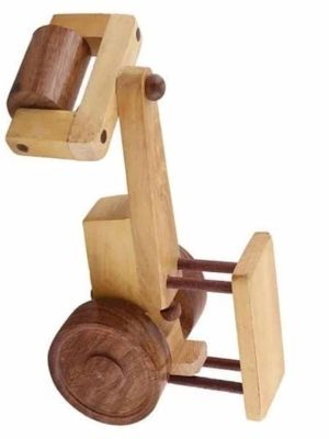 Wooden Classical Road Rollar Toy - Age Group: All