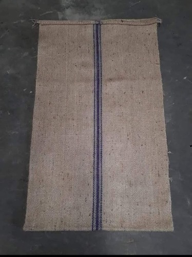 100 Kg Jute Sacking Bag For Packing of Edible Items  A Twill Jute Sacking Bag .