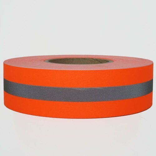 Grey Reflective Cloth Tape - Length: 50 Mtrs.  Meter (M)