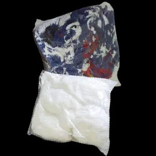 Color Cleaning Yarn Waste