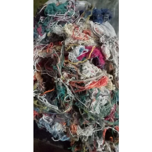 Multi Colored Waste Mop Yarn - Attributes: Light In Weight