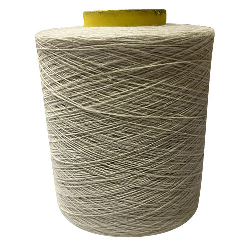 10S Grey Cotton Polyester Yarn - Attributes: Eco-Friendly