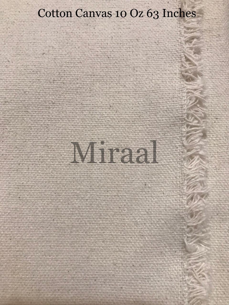 Recycled Cotton Fabric Canvas RFD 10 OZ 60 Inches Stain Resistant Feature
