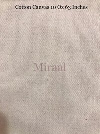 Recycled Cotton Fabric Canvas RFD 10 OZ 60 Inches Stain Resistant Feature