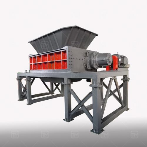 Double Shaft Shredder Machine Powerful Factory Production Metal Shredder Machine