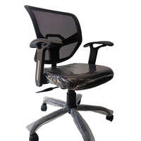 Fabric Mesh Office Chair - Color: Black