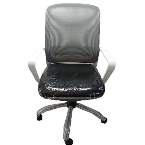 Fixed Arms Mesh Office Chair - Color: Black