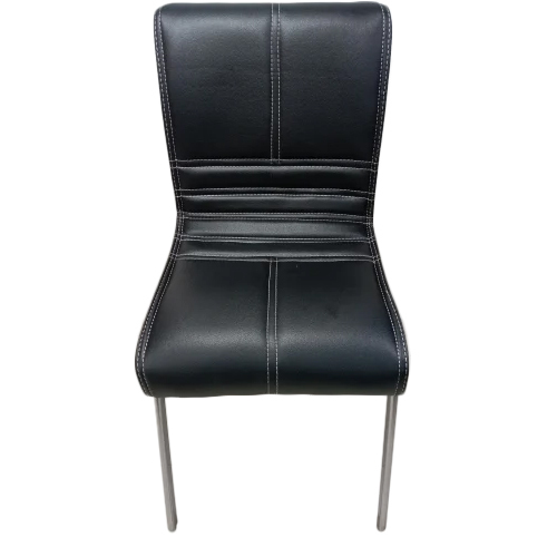 Mexon Black Visitor Chair