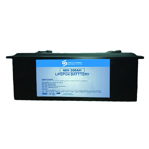 48V-200Ah Lifeo4 Battery - Battery Capacity: 30 A   50Ah Ampere-Hour  (Ah)