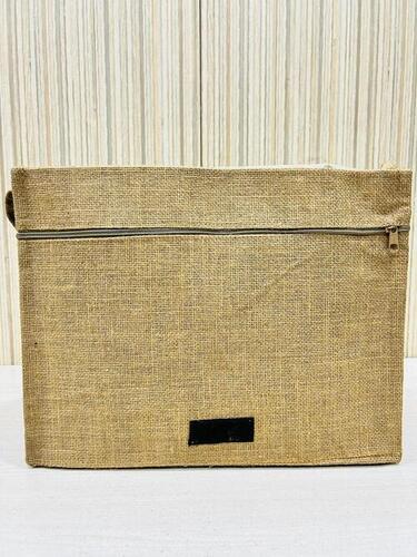 Eco-Friendly and Stylish Notebook Carrier Natural Jute Laptop Backpack