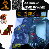 DOG REFLECTIVE PRINTED SRK HARNESS