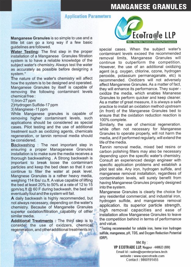 Iron And Fluoride Removal System for Handpump