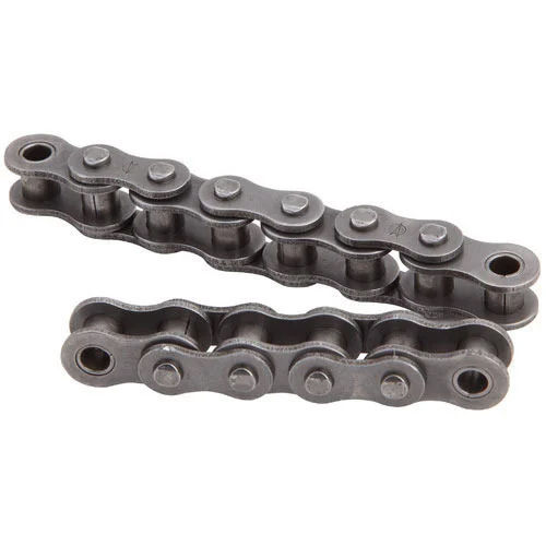 Stainless Steel Roller Chain - Color: Silver