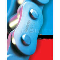 Duplex Ansi Standard Diamond Roller Chain - Color: Silver