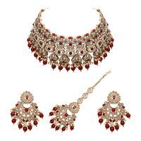 Reverse AD Bridal Jewelry| Kundan Floral Necklace | Designer Reverse AD Necklace |Traditional necklace | Gift For Her .