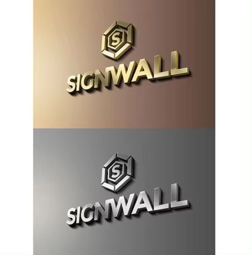 3D Metal Letter - Color: Customized Color