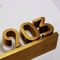 3D Metal Letter