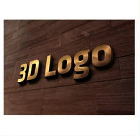 3D Metal Letter