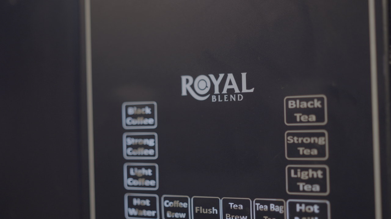 COFFEE VENDING MACHINE (LED)