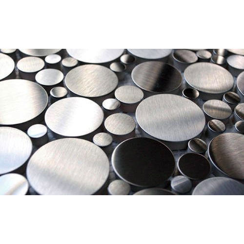 Titanium Alloy Gr2 Circles - Color: Silver