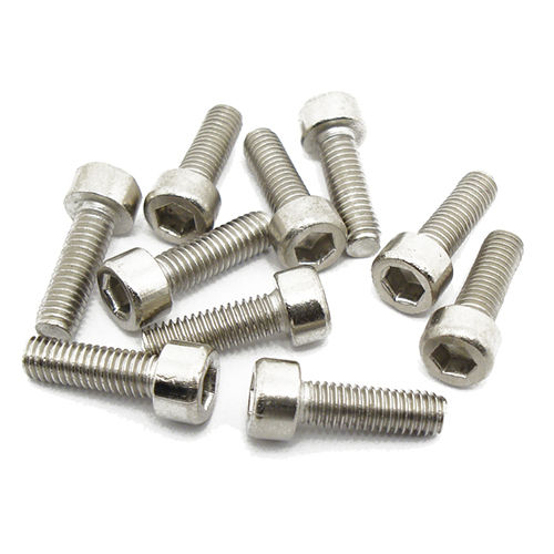 Inconel 600 Fasteners - Color: Silver