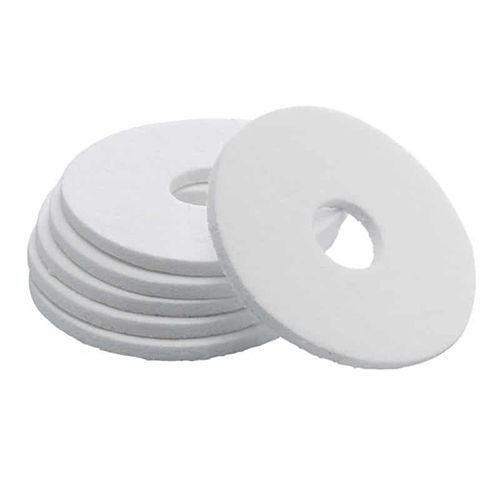 Ceramic Frp Jointing Paper Washers - Color: White