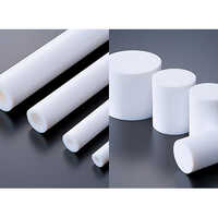 Ptfe Round Rod - Various Sizes | Durable White Material, High Chemical Resistance, Easy To Clean And Maintain