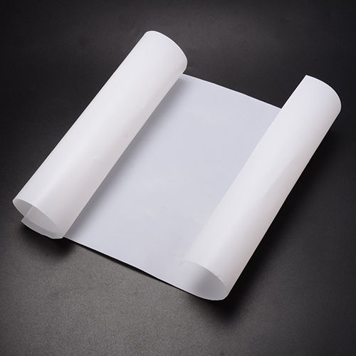 Ptfe Plain Sheet - Color: White