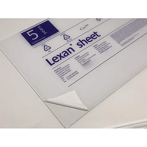 Lexan Polycarbonate Sheet - Color: White