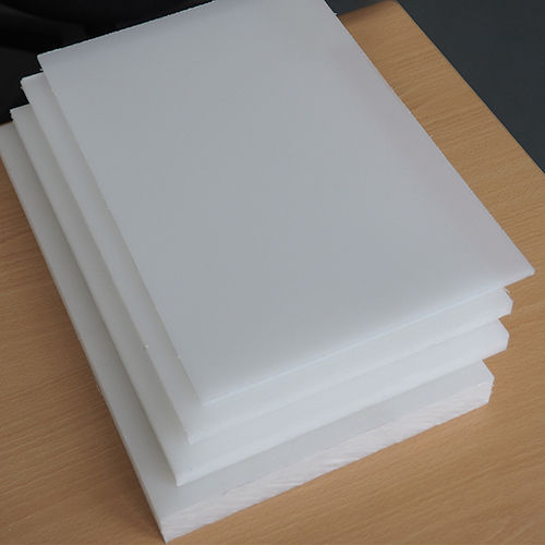 White Rectangle  Polypropylene Sheet - Size: Different Size