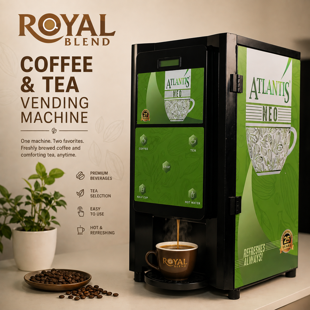 Premix Coffee Machine - Color: White