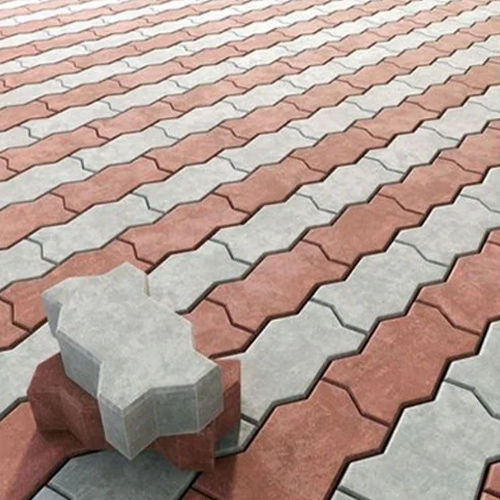 1X2 Feet Precast Interlocking Tiles - Application: Outdoor