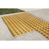 40x40mm Precast Tactile Tile - Application: Manhole