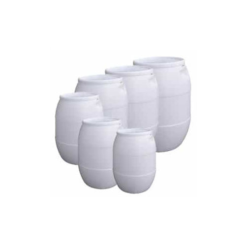 Empty Plastic Barrels - Material: Steel