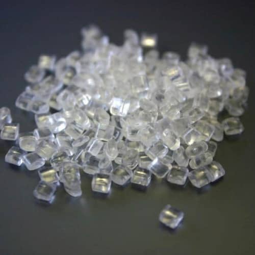 White Plastic Granules