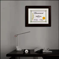 Diploma Frame Picture Frame Document Walnut Frame for Wall and Tabletop   Certificate frame manufacturer