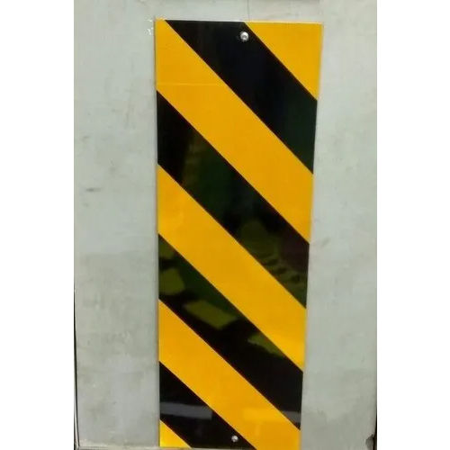 Hazard Marker Sign Board - Application: Roads