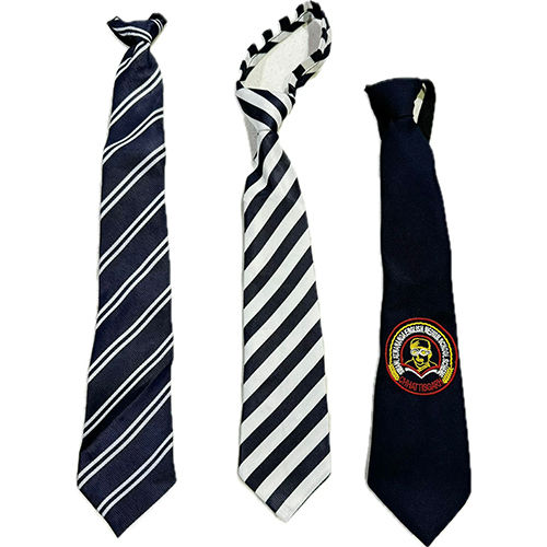 Customized School Tie - Fabric Type: Cotton