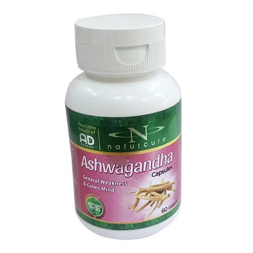 Ashwagandha Capsules - Ayurvedic Herbal Supplement for Stress Relief & Energy Boost, Adaptogenic Properties for Adults, Cool Storage Recommended