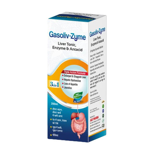 Gasolivzyme Syrup - Age Group: For Adults