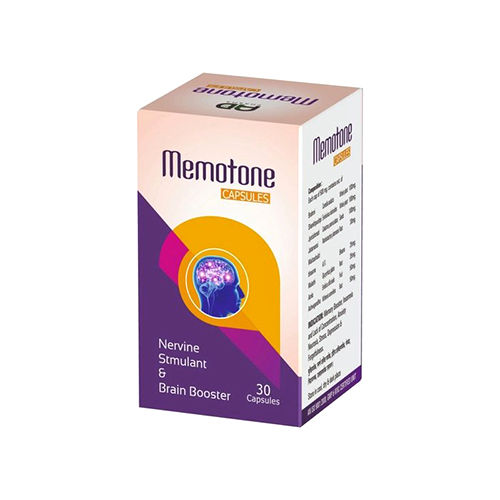 Memotone Capsules - Age Group: For Adults