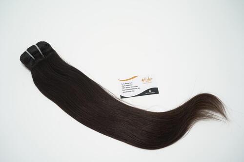 Indian Straight Unprocessed Virgin Cuticle Aligned Temple Human Hair Weft Extensions