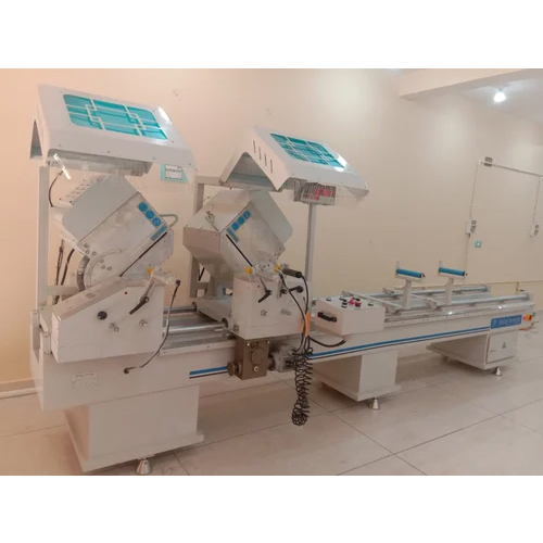 Double Mitre V-Notch Saw Machine With Digital Display