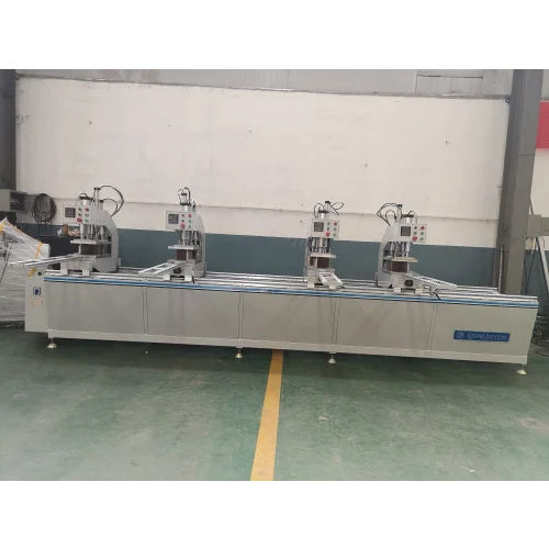 Four Head Upvc Welding Machines - Dimension (L*W*H): 5400Mm*1000Mm*1700Mm Millimeter (Mm)