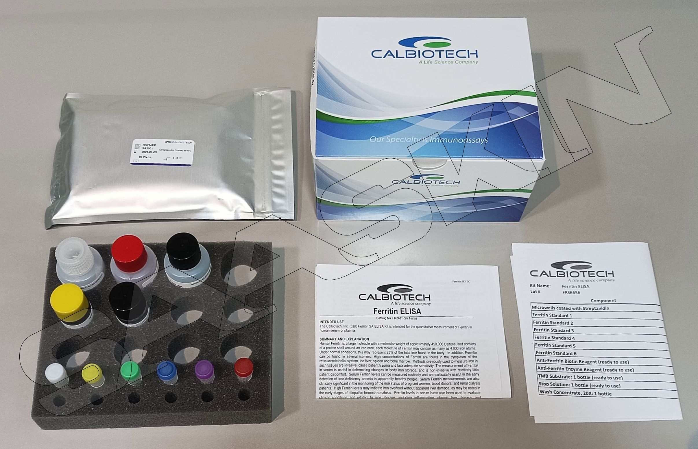 Calbiotech Ferritin ELISA